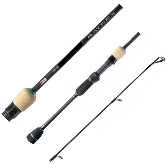 7ft Abu Garcia Rayrex 3-7kg Spinning Fishing Rod - 2 Piece Graphite Spin Rod - Image 2