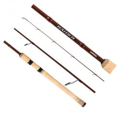 6ft Shimano Raider 5-8kg Barra Spin Rod - 2 Pce Graphite Rod With Cork Grips