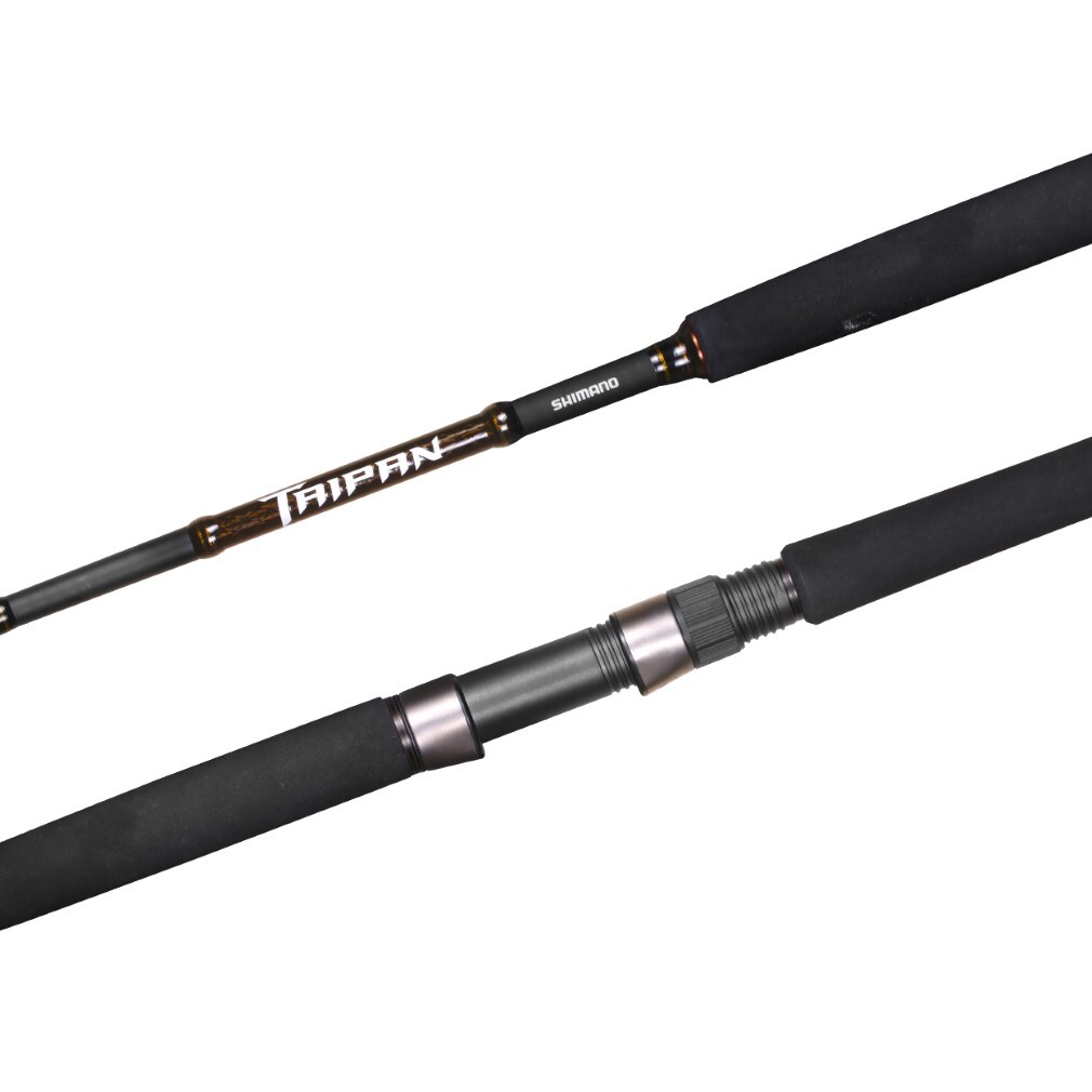 6'8 Shimano Taipan 2 Piece 3-5kg Spin Fishing Rod With Integrated Fibreglass Tip