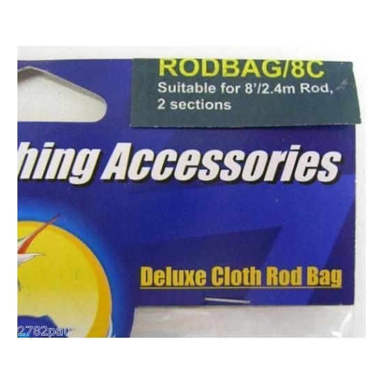 Surecatch Surecatch 1425mm Deluxe Fishing Rod Bag To Suit 2 Piece 8ft Rod - Image 4