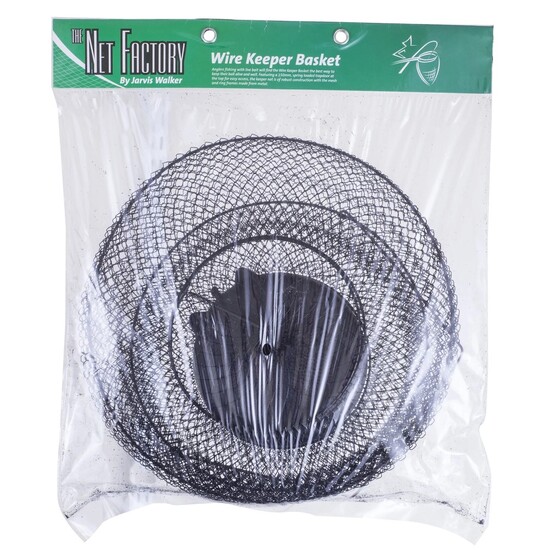 Live Bait Kits & Aerators Jarvis Walker Wire Keeper Basket With Floating Lid - Floating Keeper Net - Image 4