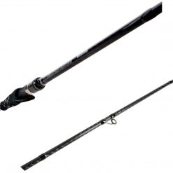 Bone Black River Hi-Modulus Graphite Baitcaster Fishing Rod