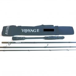Bone Voyage 4 Piece Baitcaster Travel Rod - High Modulus Carbon Fishing Rod