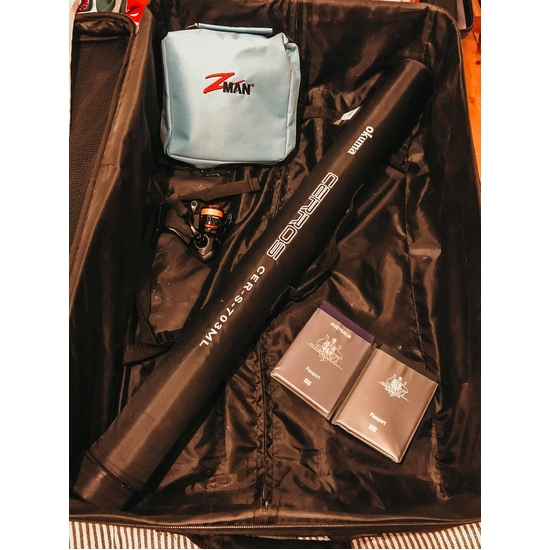 3 Piece Okuma Cerros 7ft 5-12kg Travel Spin Rod - Graphite Spinning Fishing Rod - Image 4