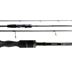 3 Piece Okuma Cerros 7ft 2-4kg Travel Spin Rod - Graphite Spinning Fishing Rod
