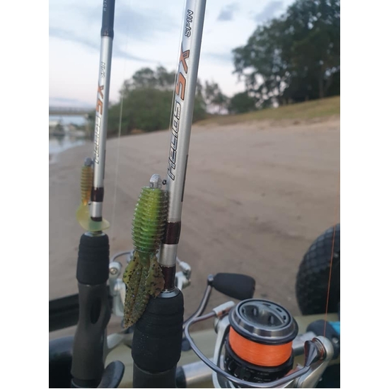 7ft Okuma Helios SX 3-6kg Spin Rod - 2 Piece Carbon Spinning Fishing Rod - Image 4