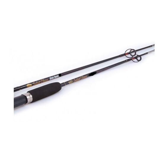 Jarvis Walker Black Queen 7'9 2 Pce 2-5 Kg Solid Glass Fishing Rod - Spin Rod - Image 2