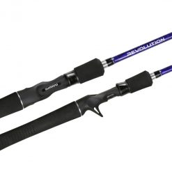 6ft Shimano Revolution 3 Piece 6-10kg Travel Baitcaster Fishing Rod