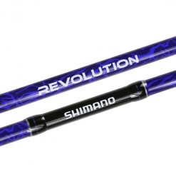 7'6 Shimano Revolution Travel 3 Piece 15-24kg Heavy Bluewater Spin Rod